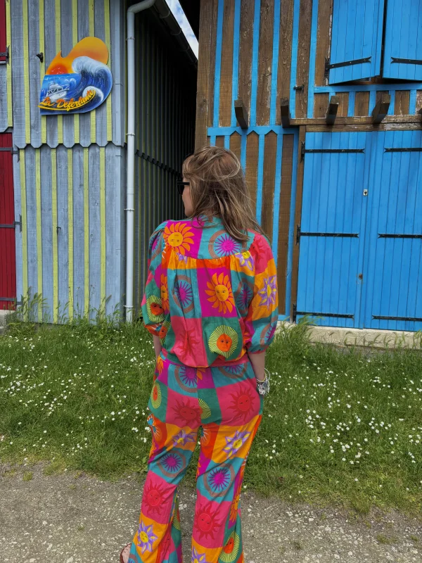Pantalon soleil de couleur  | Les Bohémiennes Biganos