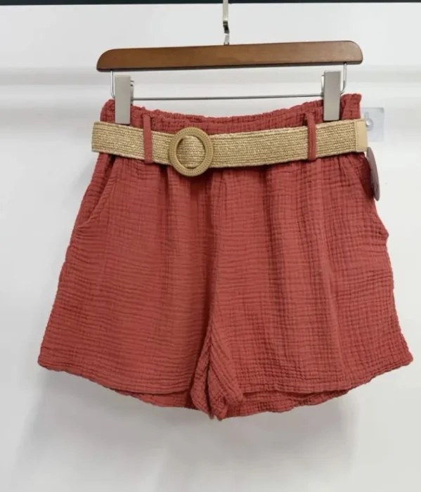 Short gaz de coton | Jus de coco