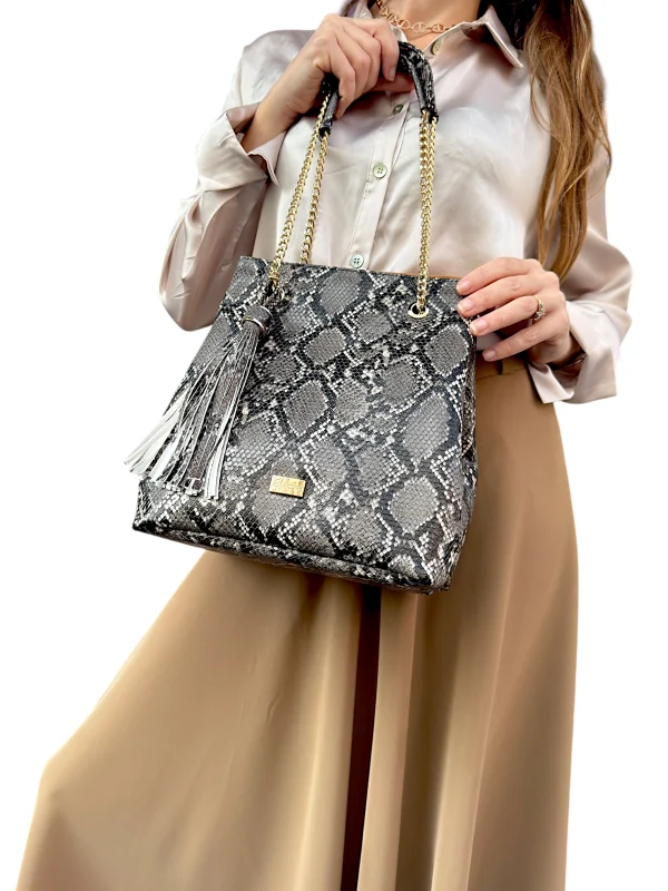 Dani Serpent Gris | Sac'ré