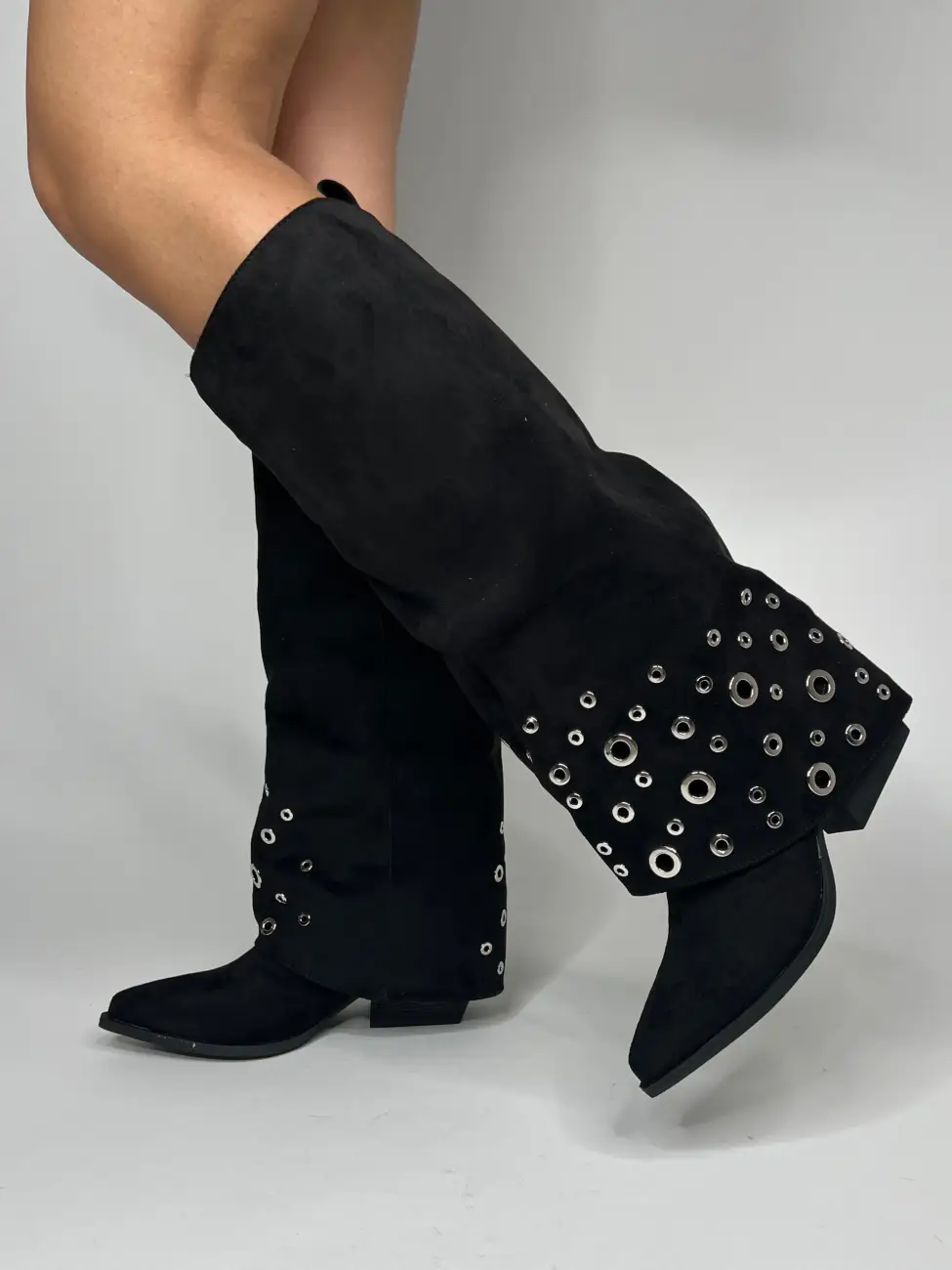 Stivali  Borchie  ( cod HJ5102) | ELIS MODA