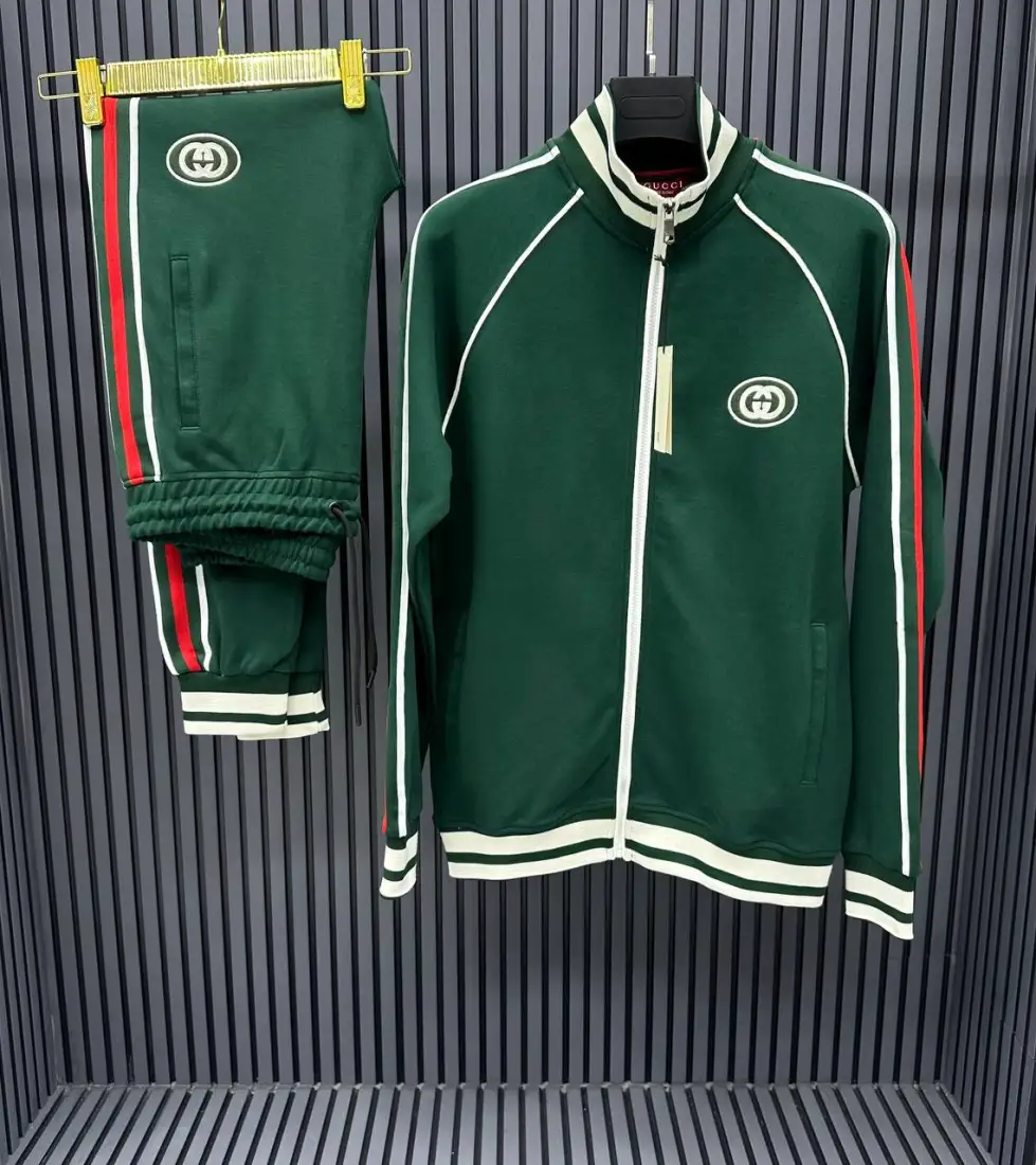 Gucci Firenze 1921 Tracksuit Green  | MASSIMOLUXURYOUTLET
