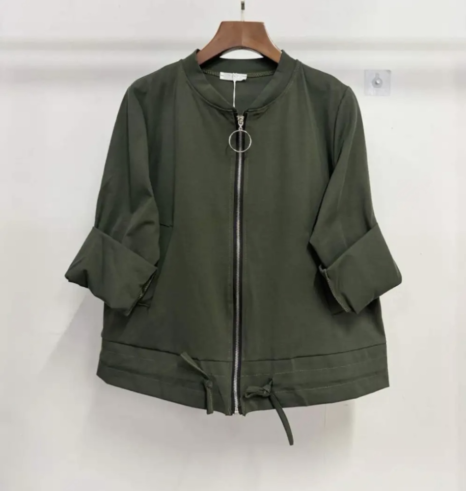Veste zip coton 2 poches | Jus de coco
