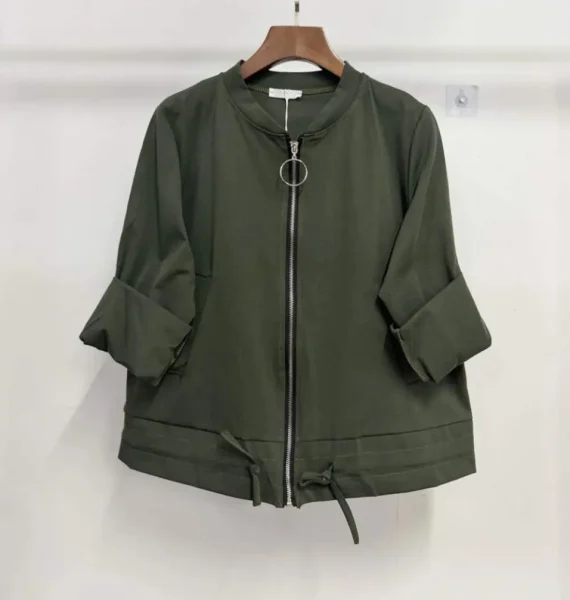 Veste zip coton 2 poches | Jus de coco
