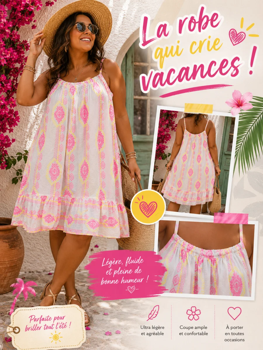 Robe " azteque" 38 au 48 | Les Chics Filles by Sab