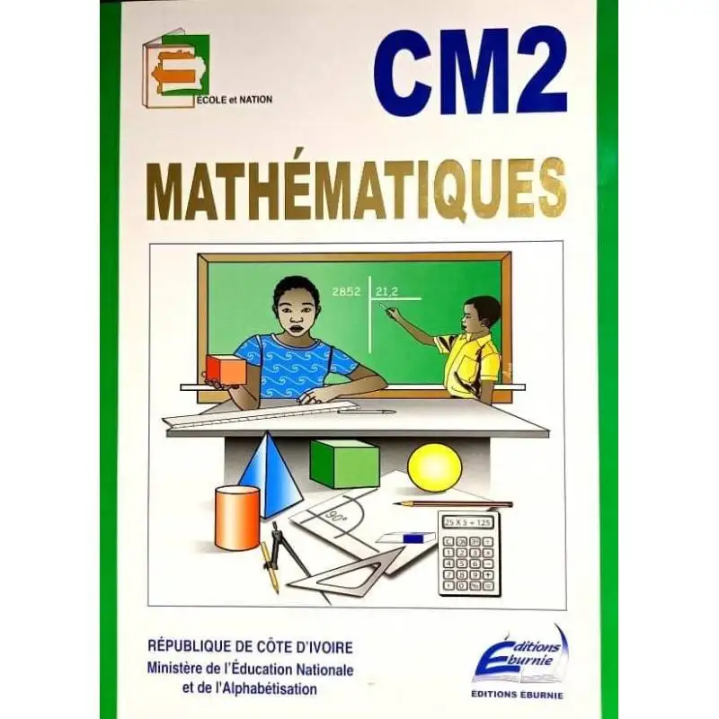 Livre de mathématiques cm2 ed eburnie | GX-IVOIRE SERVICE 