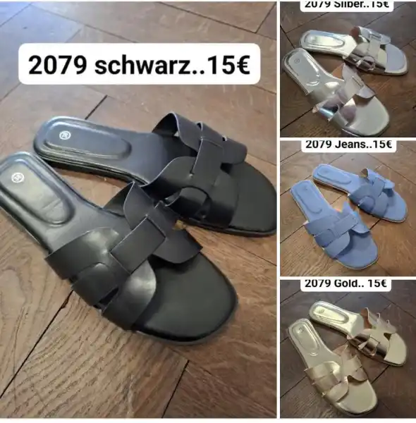 Pantoletten 2079 (4 Farben) | Lieblings Schuhe 
