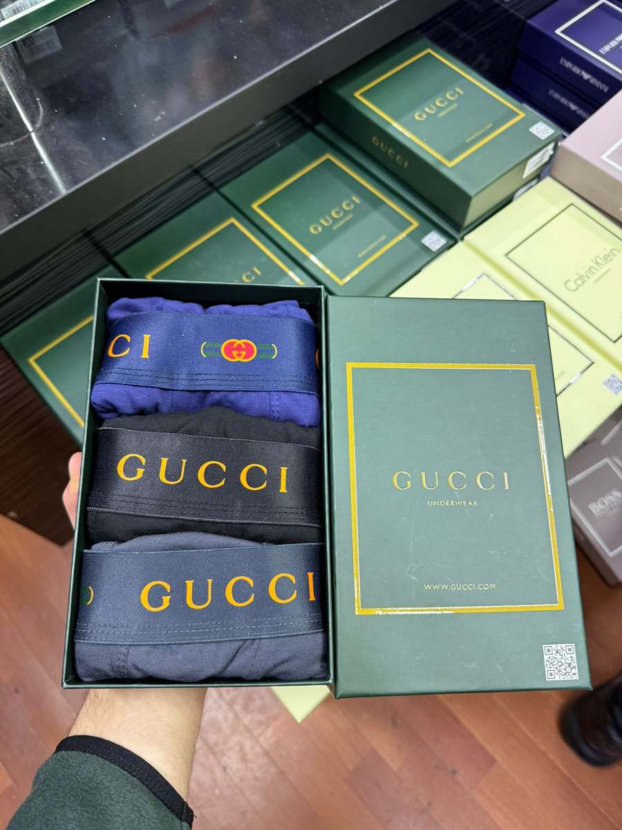 GUCCI INTIMO BOXER 3 PEZZI | Fastfashionitalia