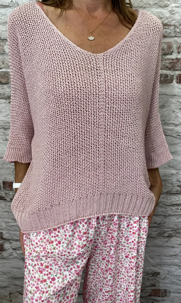 Pull ajouré | Jus de coco 