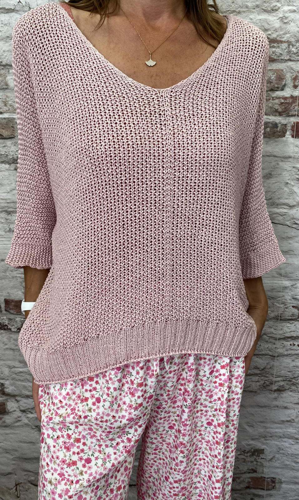 Pull ajouré | Jus de coco