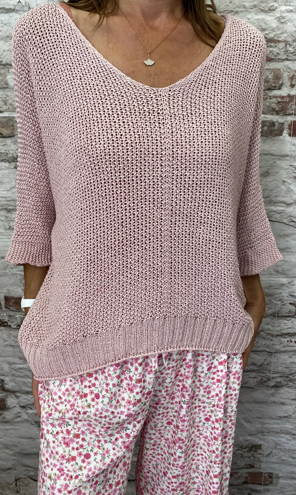 Pull ajouré | Jus de coco 