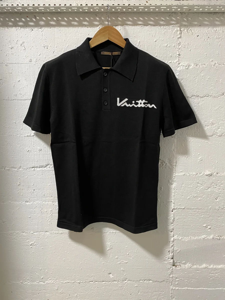 Louis Vuitton Polo Shirt Black | MASSIMOLUXURYOUTLET