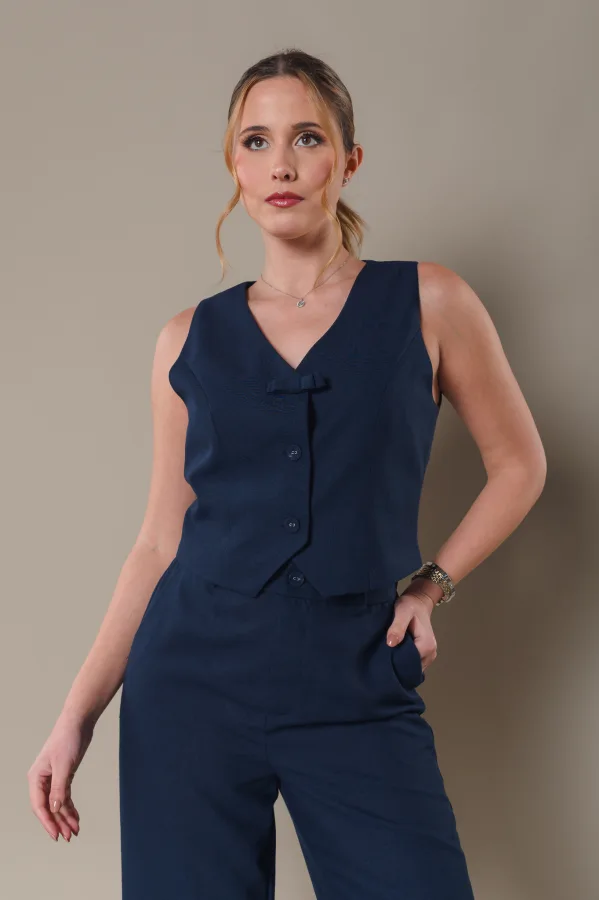 Fato Moda Ana em Linho | Sublime Moda Feminina