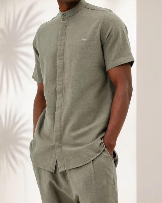 CHEMISE LIN COTON S25 – QABA’IL | AMCOSMETIK