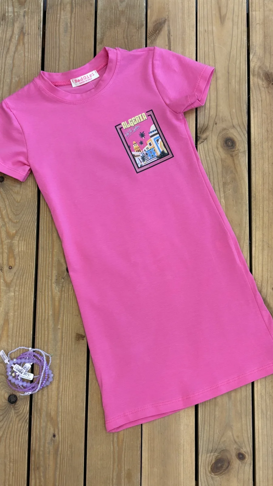 Robe sweat fushia  | Lena in Love 