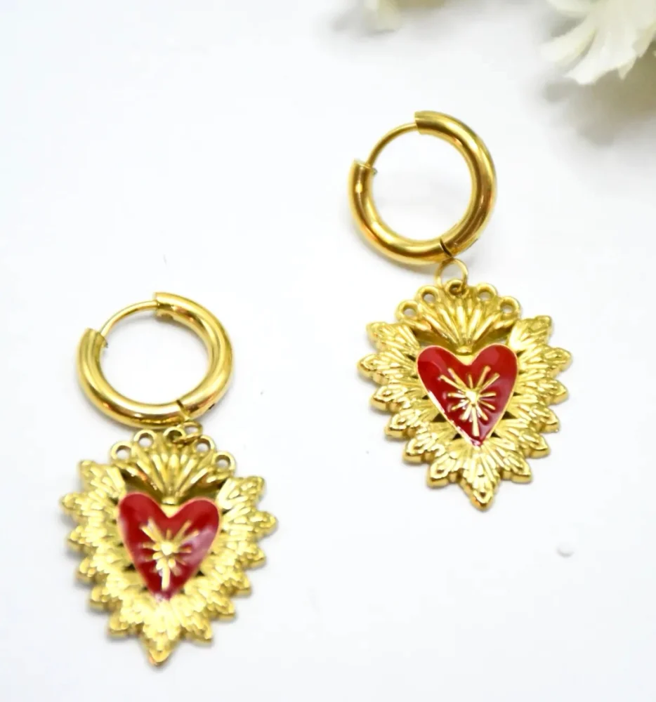 Boucle Bohéme Rouge | Carry shop 