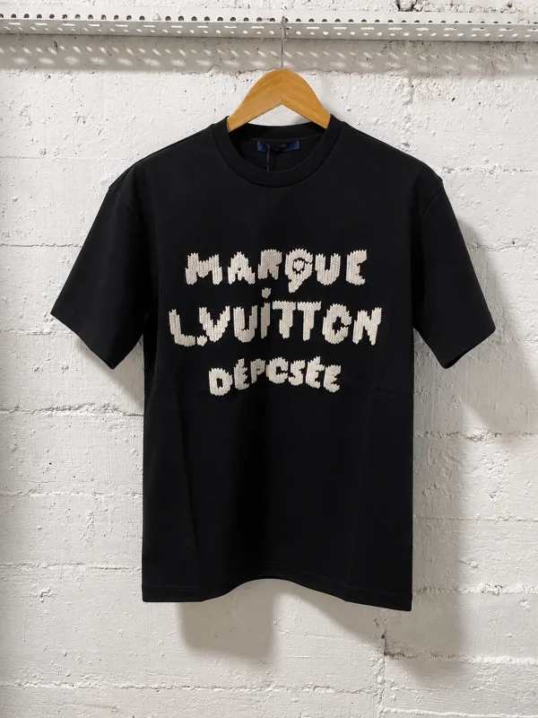 Louis Vuitton Signature T-Shirt Black | 