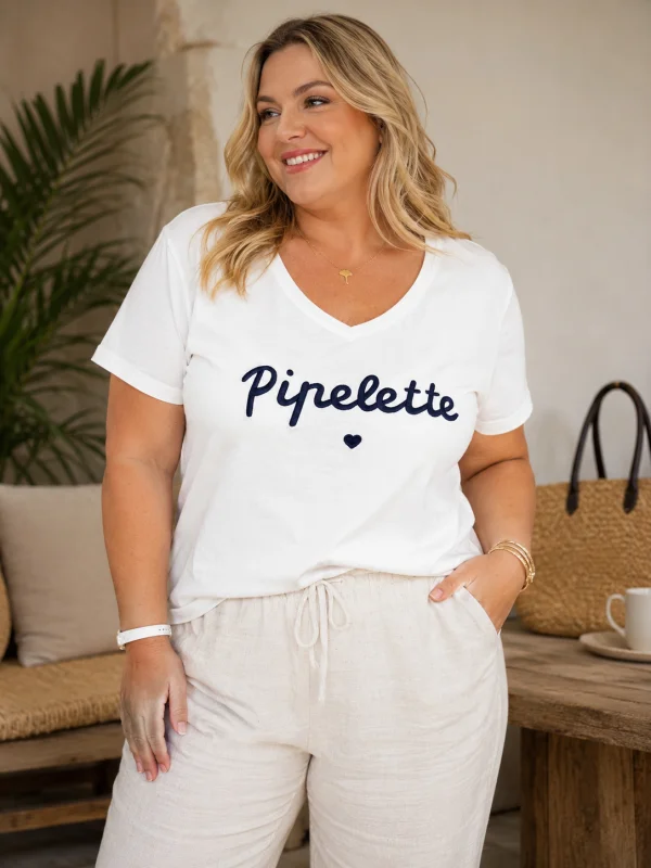 Tee shirt smile grande taille  | Jus de coco