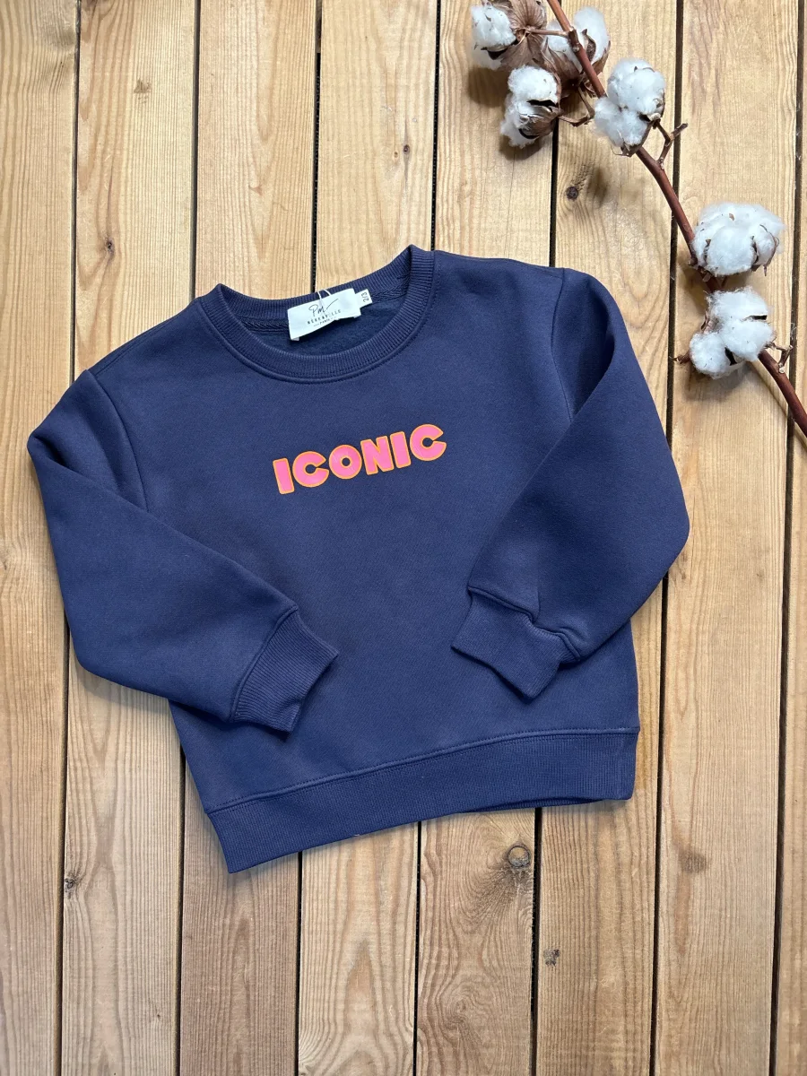 Sweat iconic bleu  | Lena in Love 