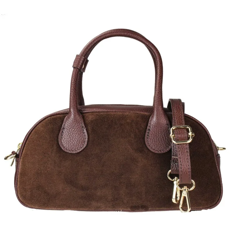 Borsa in pelle scamosciata | Carvin Bags