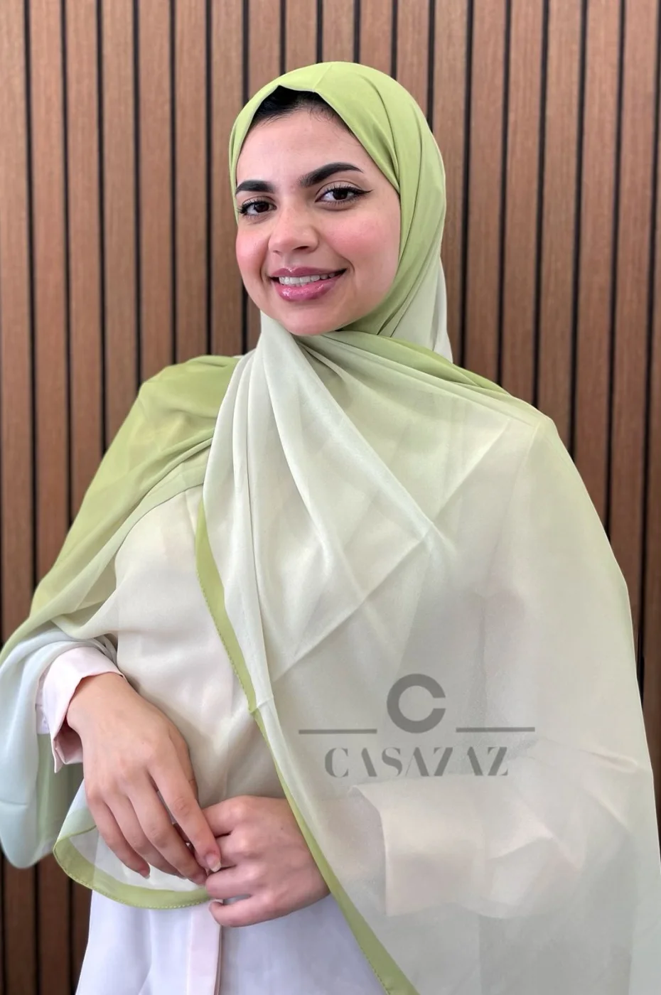 Châle Crêpe Dégrade Pistage | CasaZaz