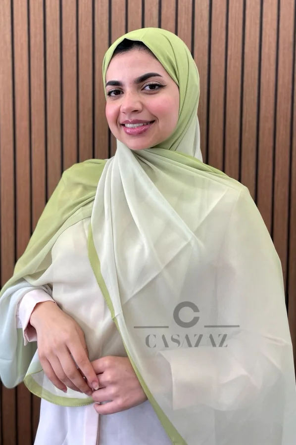 Châle Crêpe Dégrade Pistage | CasaZaz