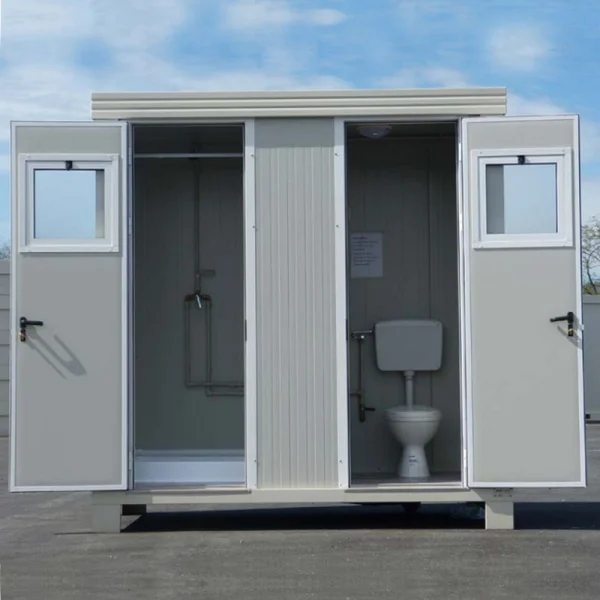 BLOC SANITAIRE SD1 NEUF AVEC WC, DOUCHE ET LAVE-MAINS | Cac Containers