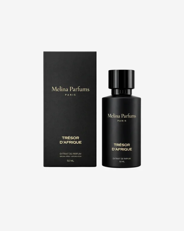Trésor d’Afrique Édition L’Obsidienne - Extrait de Parfum Homme - Melina Parfums | Dîna Shop'