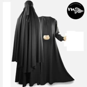 ENSEMBLE ABAYA KHIMAR ZAFIRA | AMCOSMETIK
