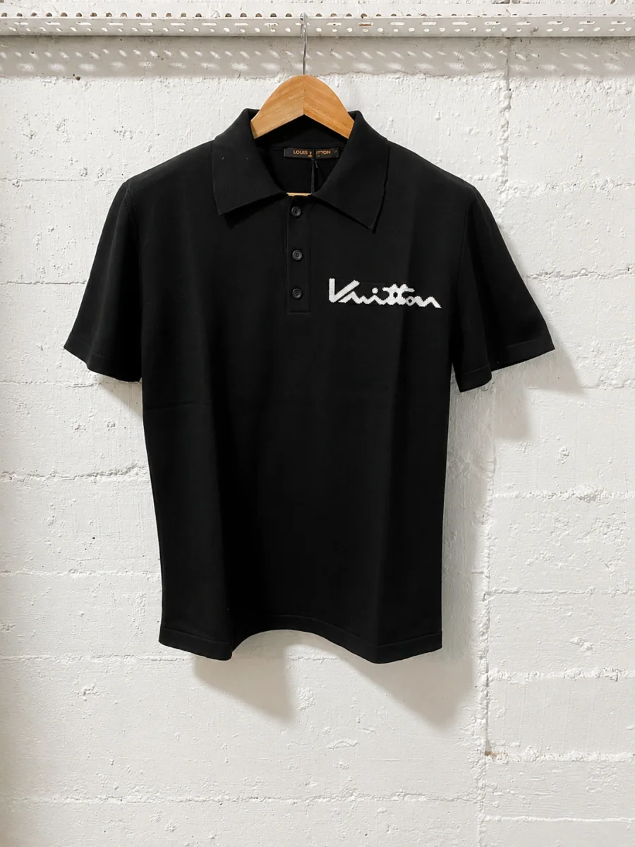 Louis Vuitton Polo Shirt Black | 