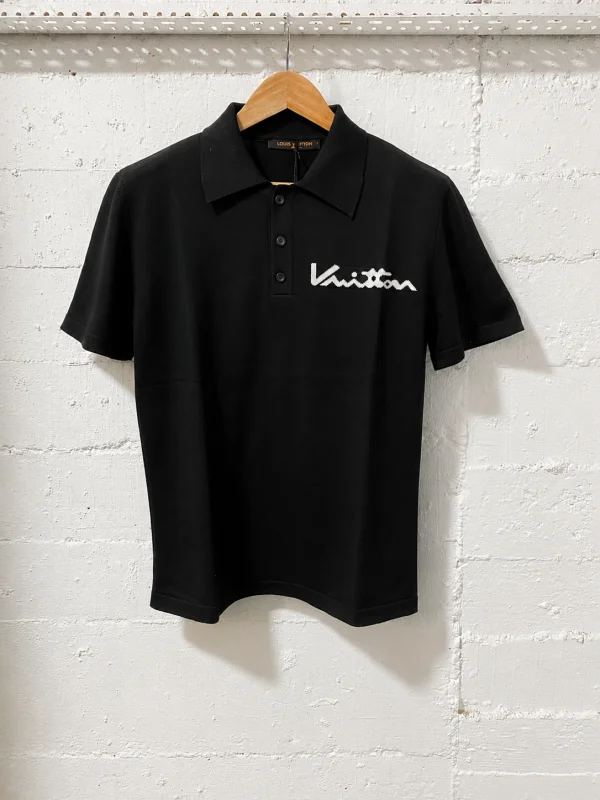 Louis Vuitton Polo Shirt Black | 