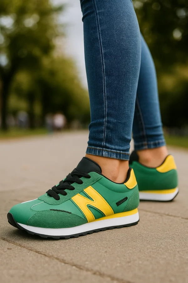 Retro Sneaker Grün N18 | Lieblings Schuhe 