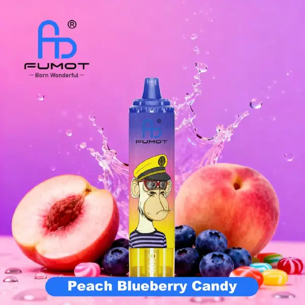 15000 Peach blubbery candy Tornado Fumot | Eq vape