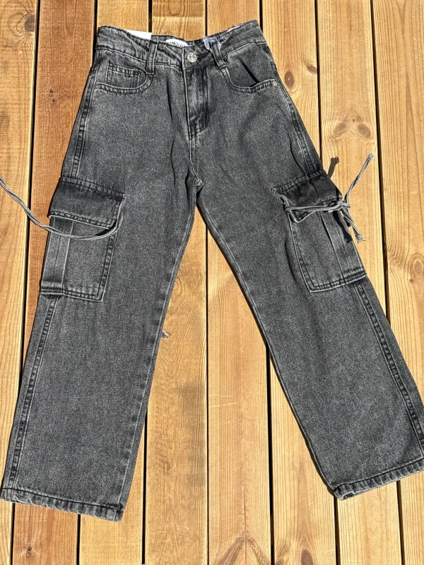 Jeans cargo gris  | Lena in Love 