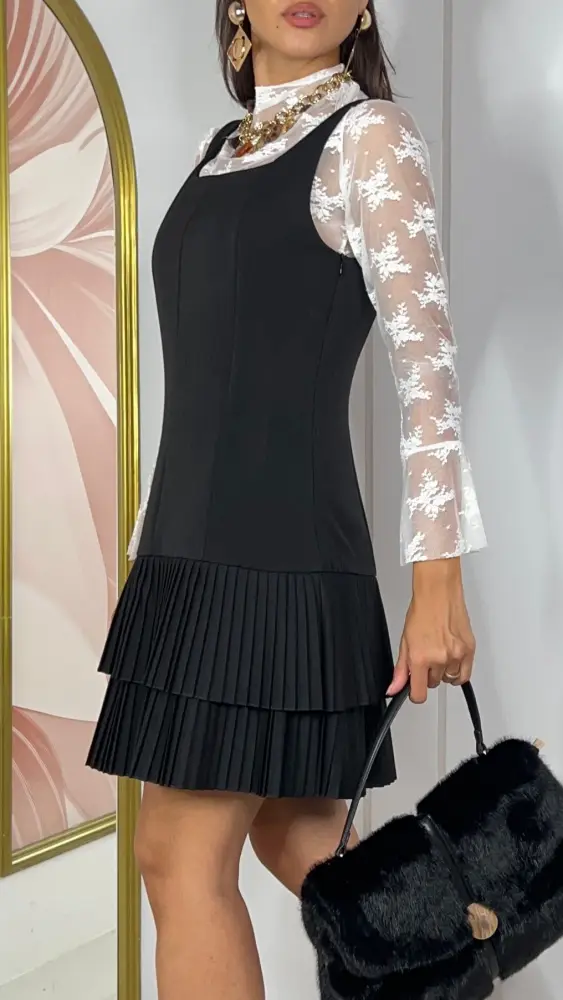 Vestito plissettato  | ELIS MODA