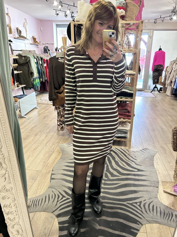 Robe Marinière Ecuador | Les Bohémiennes Biganos