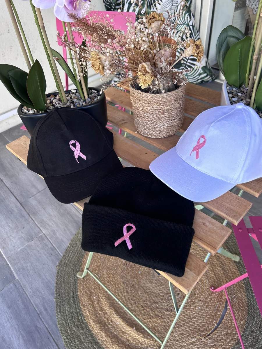 Casquette Octobre Rose | Les Bohémiennes Biganos