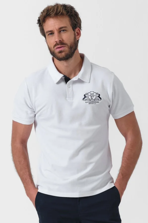 Polo Basica Hornes Branca La Garrocha 791 | Definne