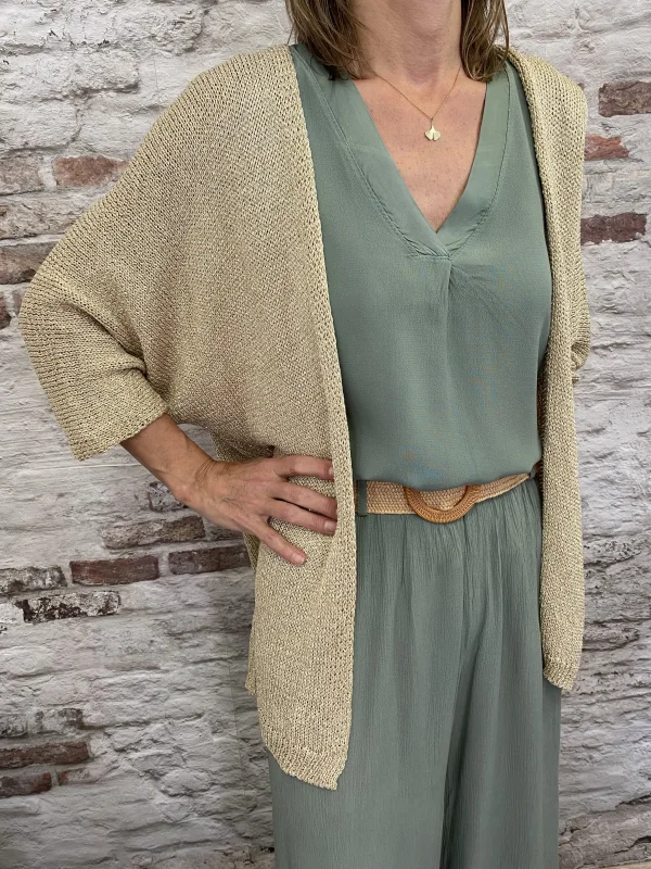 Gilet gold | Jus de coco 