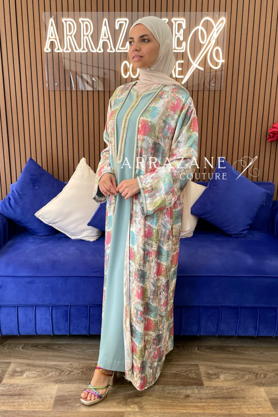 Caftan à Kimono Jawhara | CasaZaz