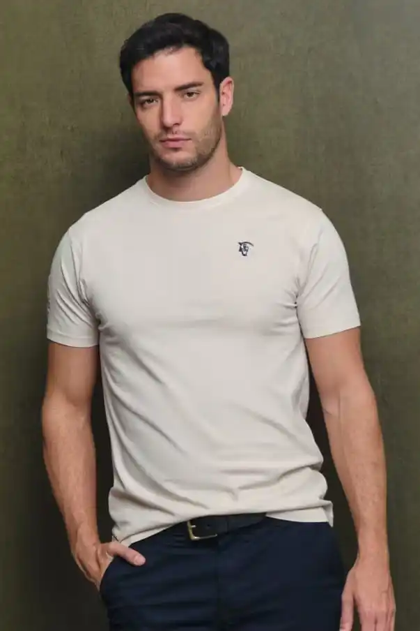 T-SHIRT TEAM Básica La Garrocha NUDE | definne