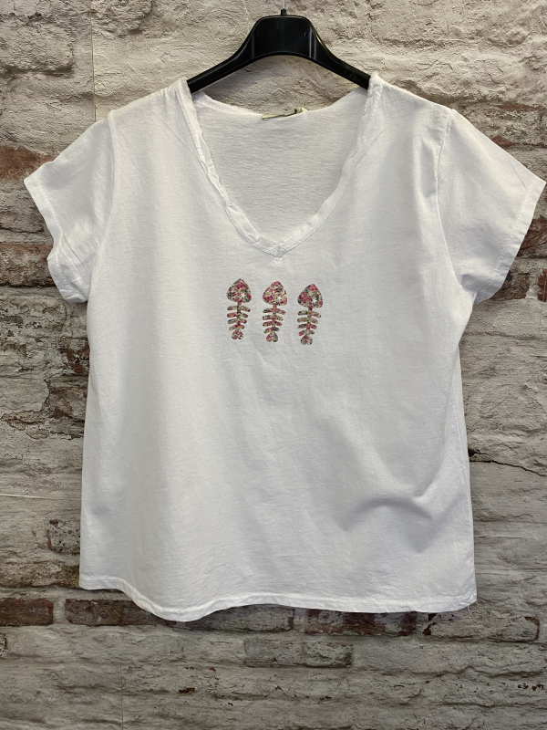 Tee shirt poisson | Jus de coco 