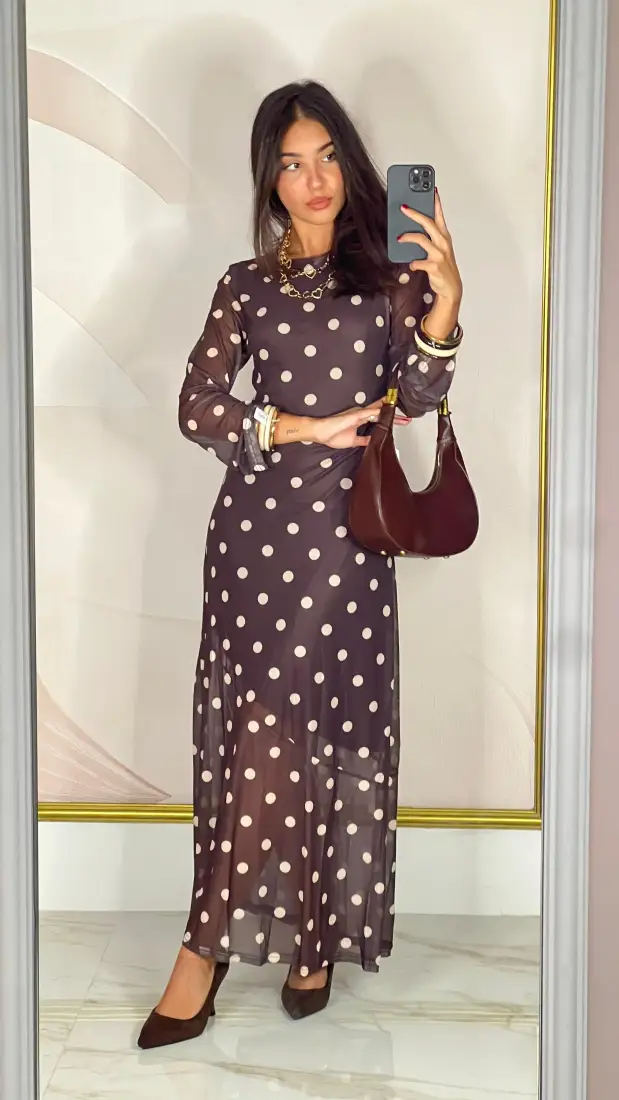 Vestito lungo  a POIS | ELIS MODA