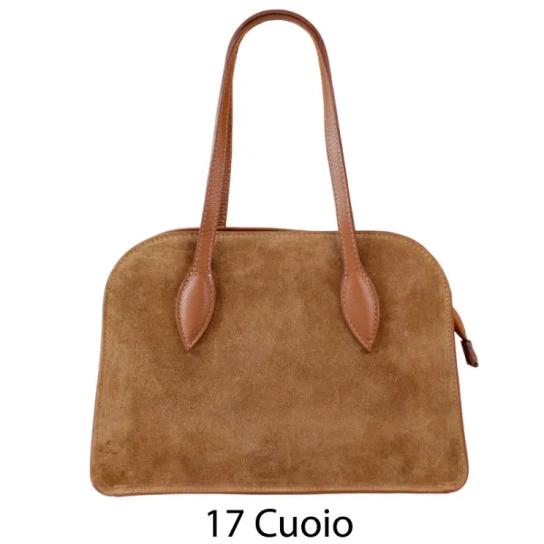 5929 - Borsa Scamosciata in pelle | Carvin Bags
