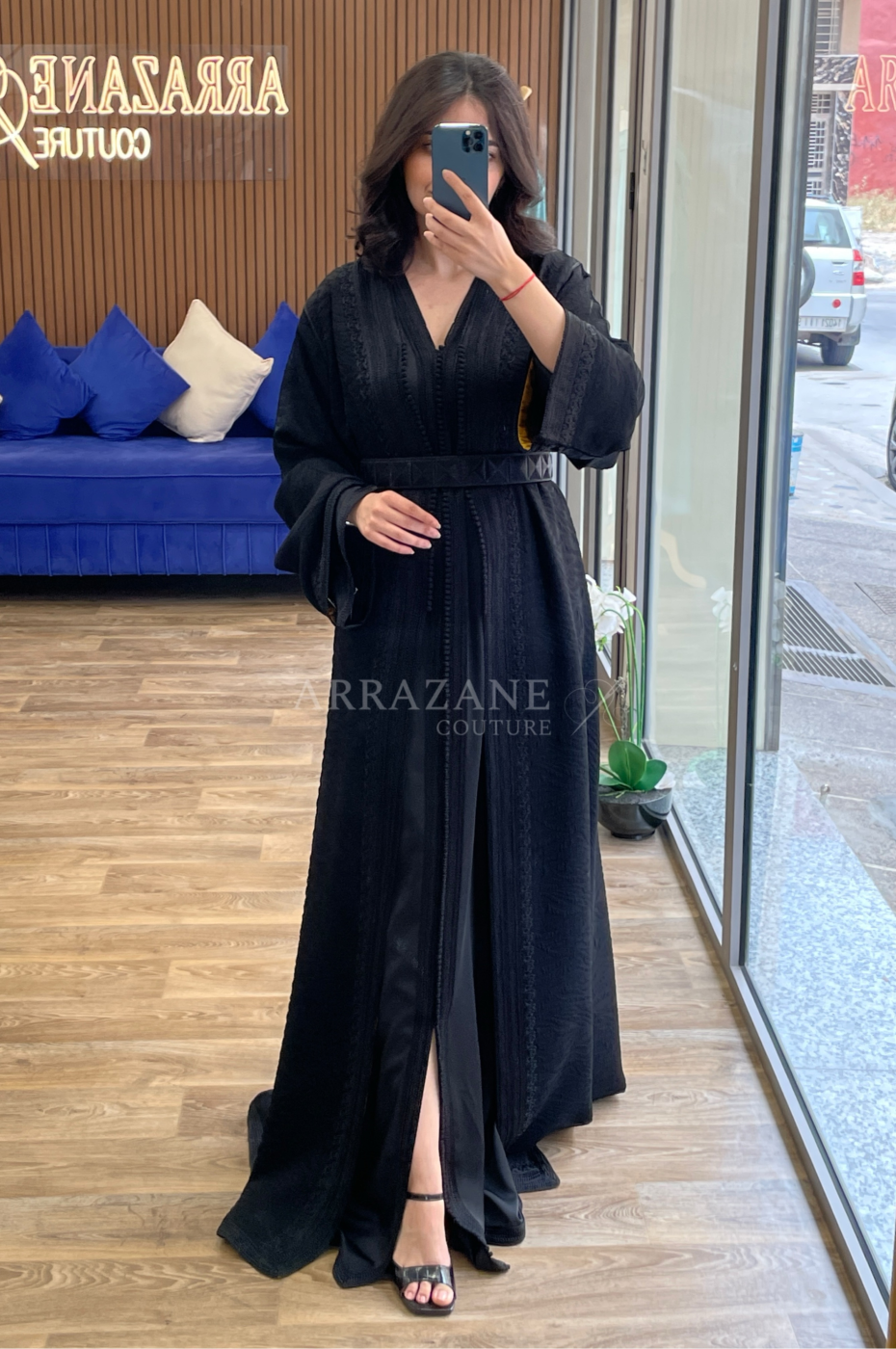 Takchita zwak mallam doubleur noir | CasaZaz
