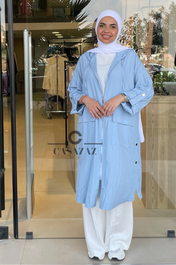 Trench zip oversize | CasaZaz