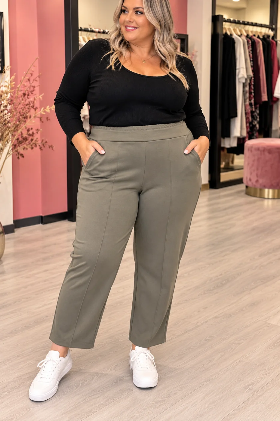 Pantalon choco | Boutique Manon création