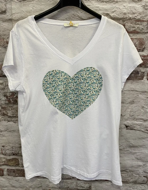 Tee shirt coeur  | Jus de coco 