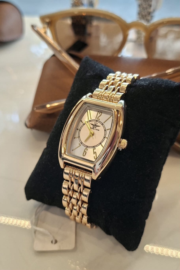 Relógio Michael John Feminino Gold  fundo branco S 1311 | Definne