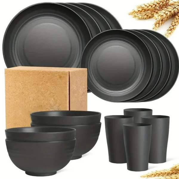 Juego de platos y vasos plasticos  | STORE TECH MONGI E&E