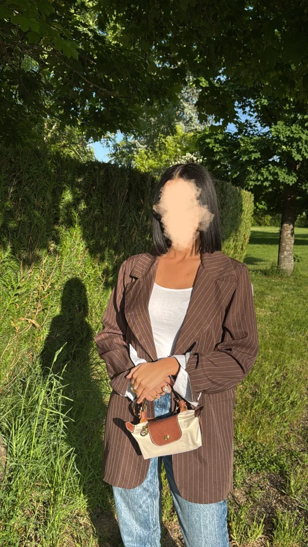 Blazer brun MARIE | AYRA Prêt-à-porter